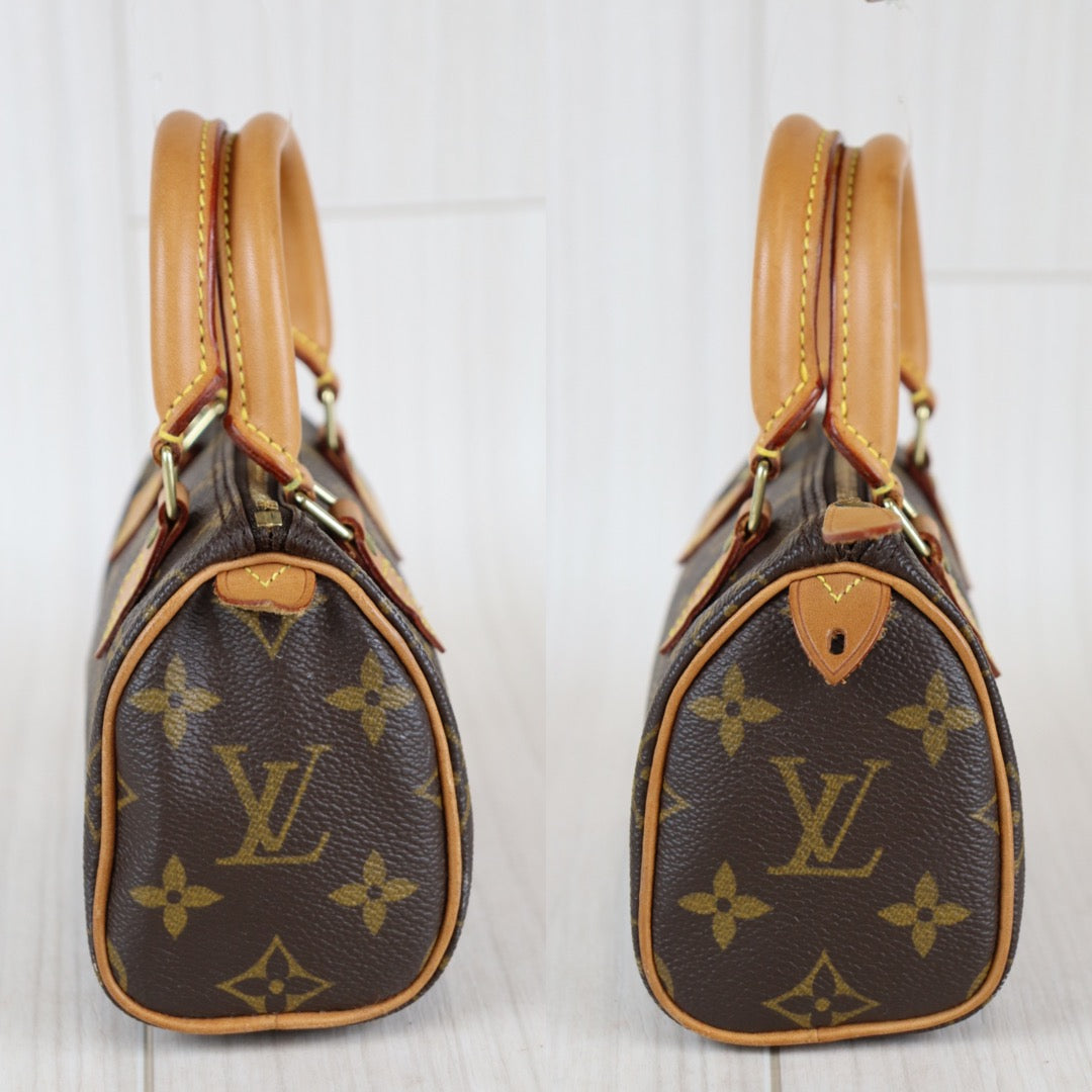 Rank A ｜ LV Monogram Mini Speedy Handbag ｜22110706