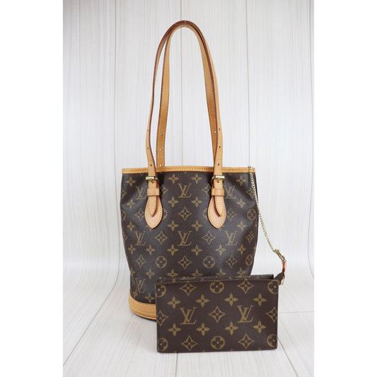 Rank AB ｜ LV Monogram Petit Bucket PM Tote Bag ｜22110707