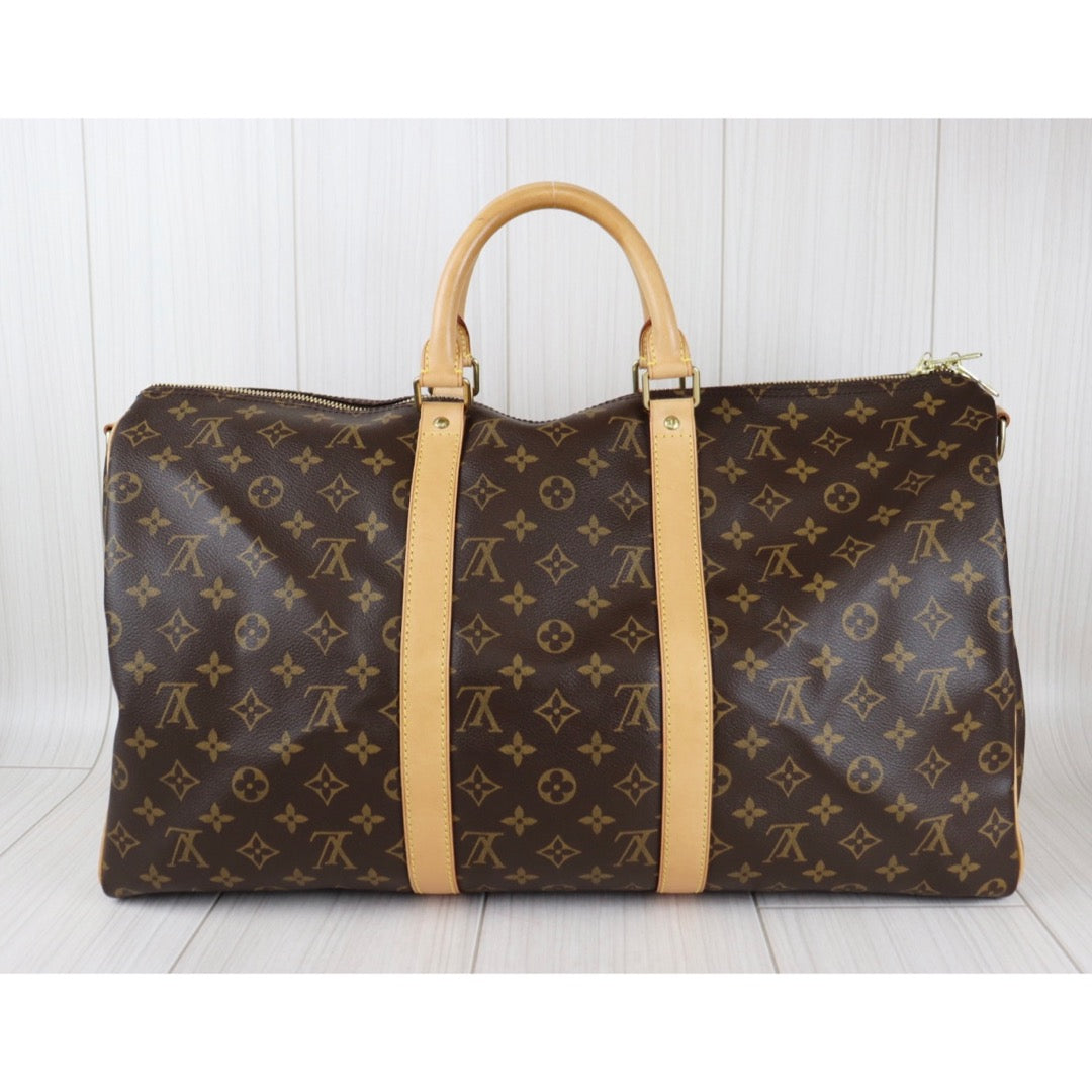 Rank A ｜ LV Monogram Keypol Bandrière 50 ｜092710