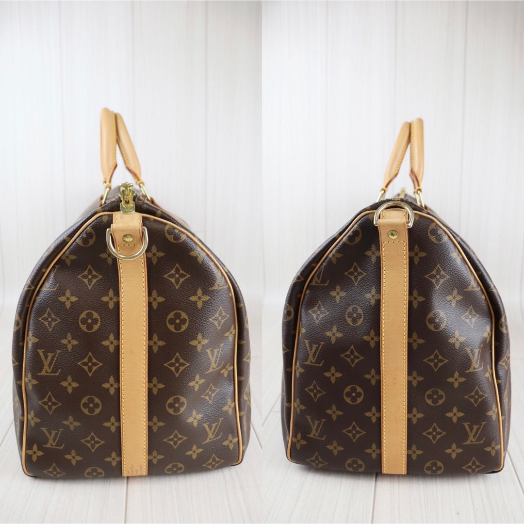 Rank A ｜ LV Monogram Keypol Bandrière 50 ｜092710