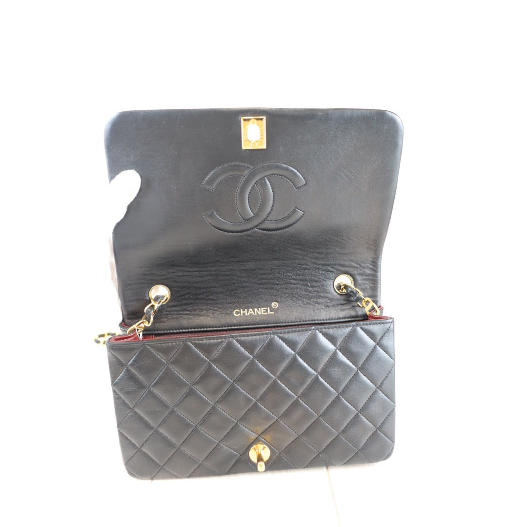 Rank A ｜CHANEL Lambskin CF23 Shoulder Bag ｜092702