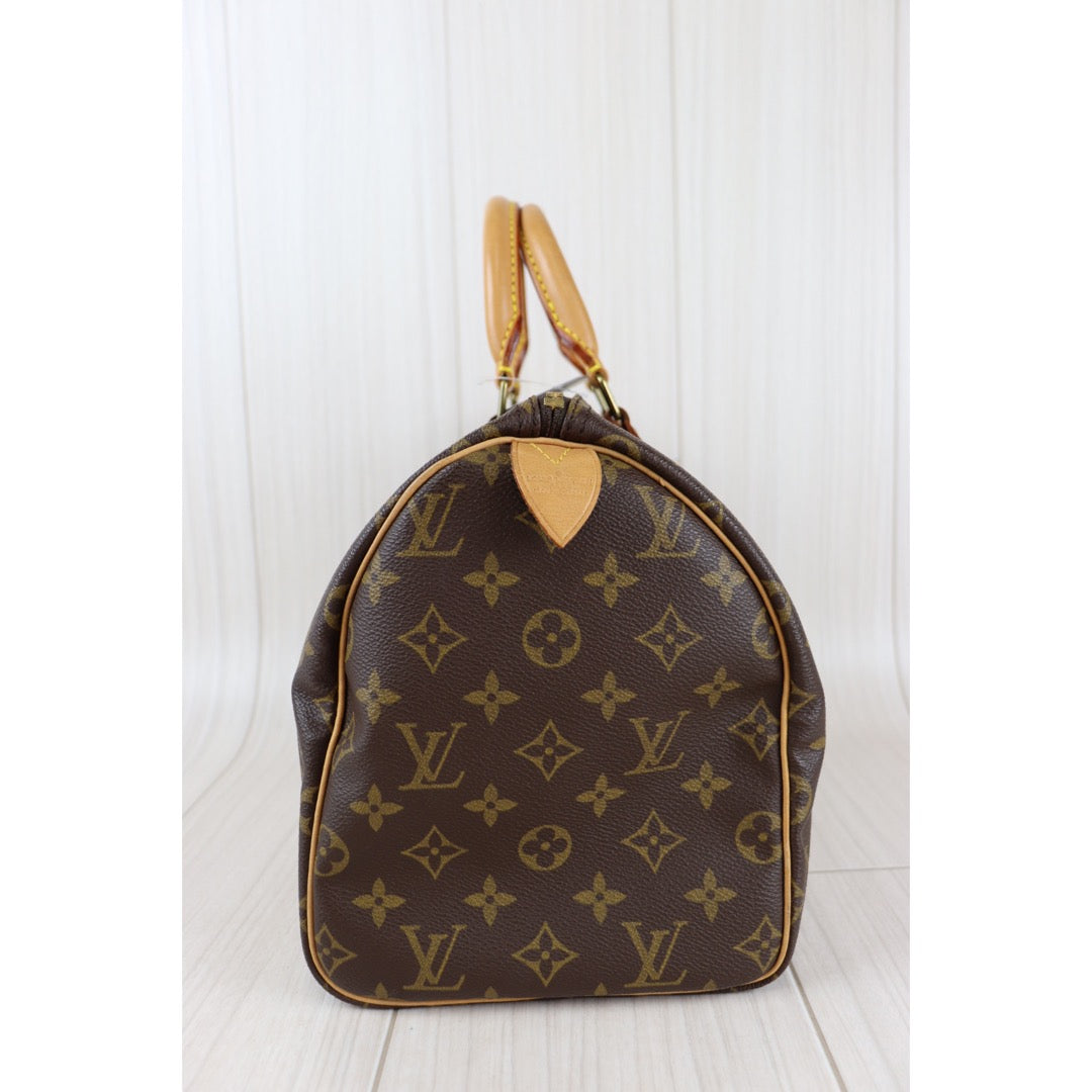 Rank AB｜ LV Monogram Speedy 30 HandBag｜092913