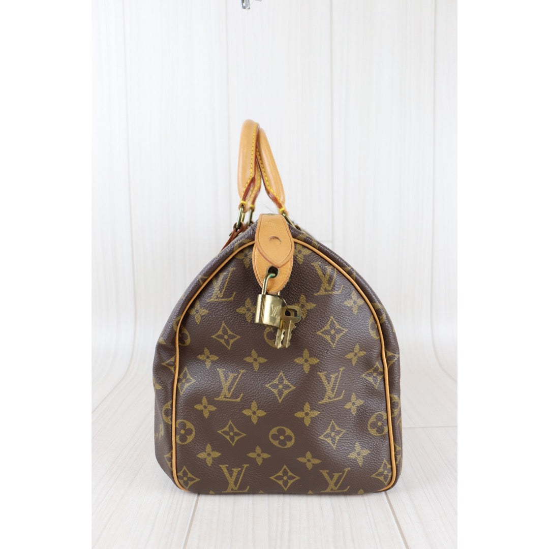 Rank AB｜ LV Monogram Speedy 30 HandBag｜092913