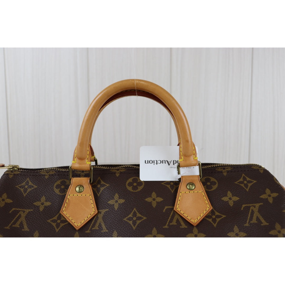 Rank AB｜ LV Monogram Speedy 30 HandBag｜092913