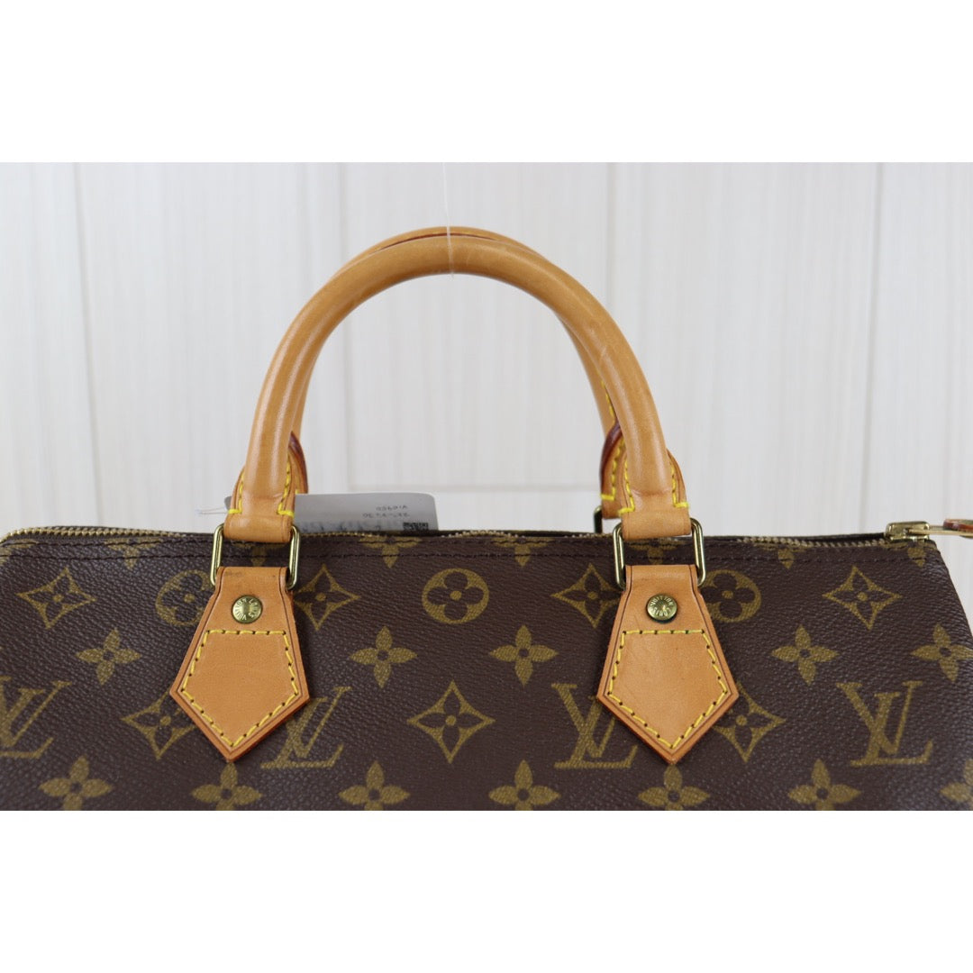 Rank AB｜ LV Monogram Speedy 30 HandBag｜092913