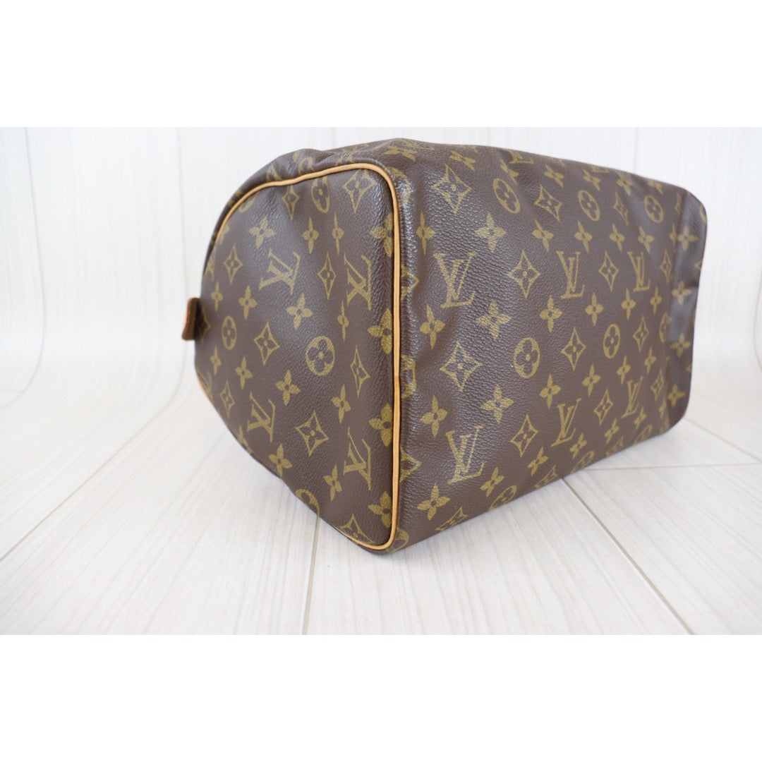 Rank AB｜ LV Monogram Speedy 30 HandBag｜092913