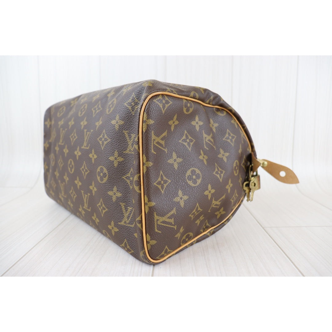 Rank AB｜ LV Monogram Speedy 30 HandBag｜092913