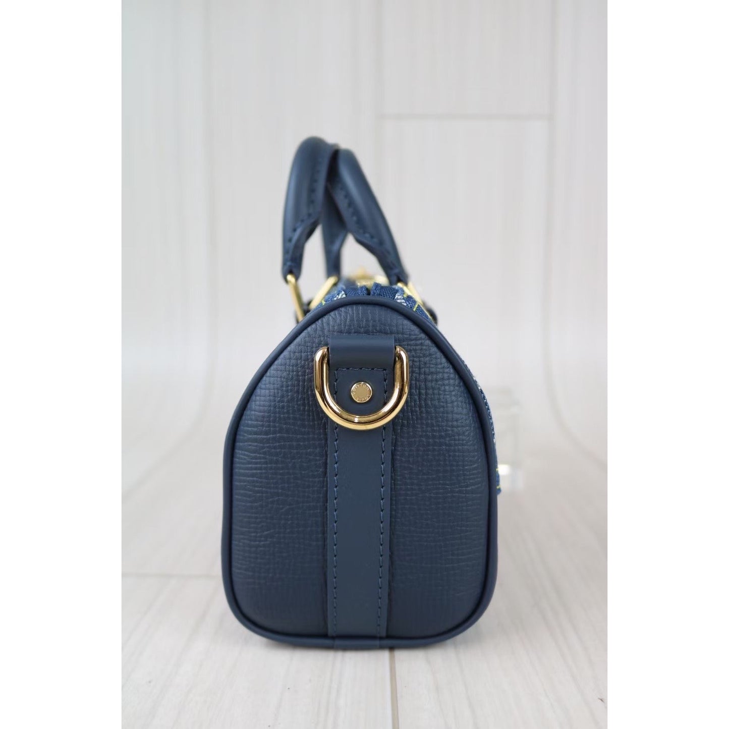 Rank S ｜  LV Monogram Denim Keepol XS M81011 2WAY Hand Shoulder Bag ｜011602