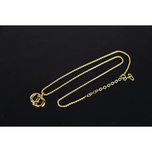 Rank SA ｜ Dior CD Necklace 18k Gold Plated ｜092801