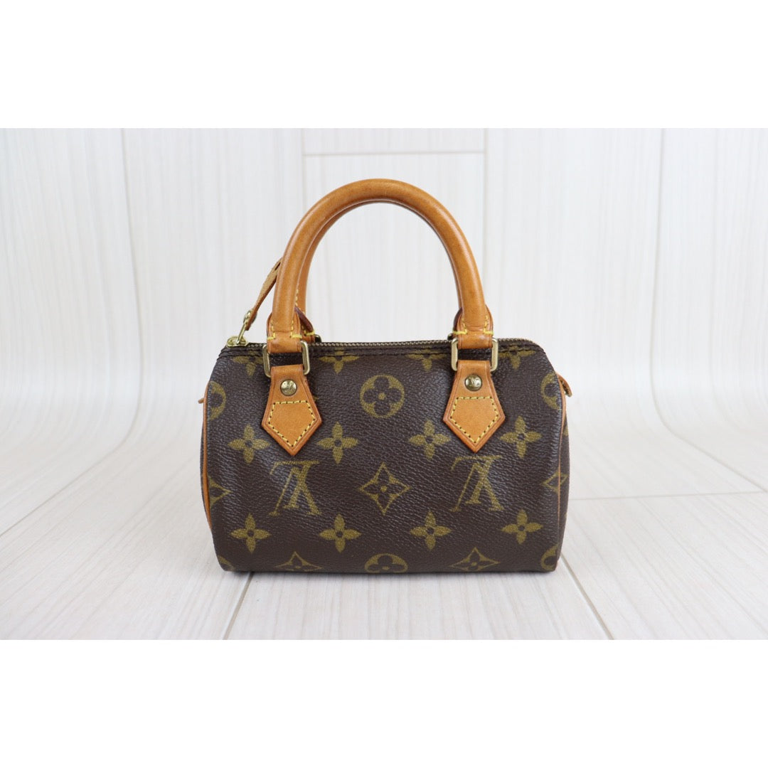 Rank AB ｜ LV Monogram Mini Speedy Handbag ｜092804