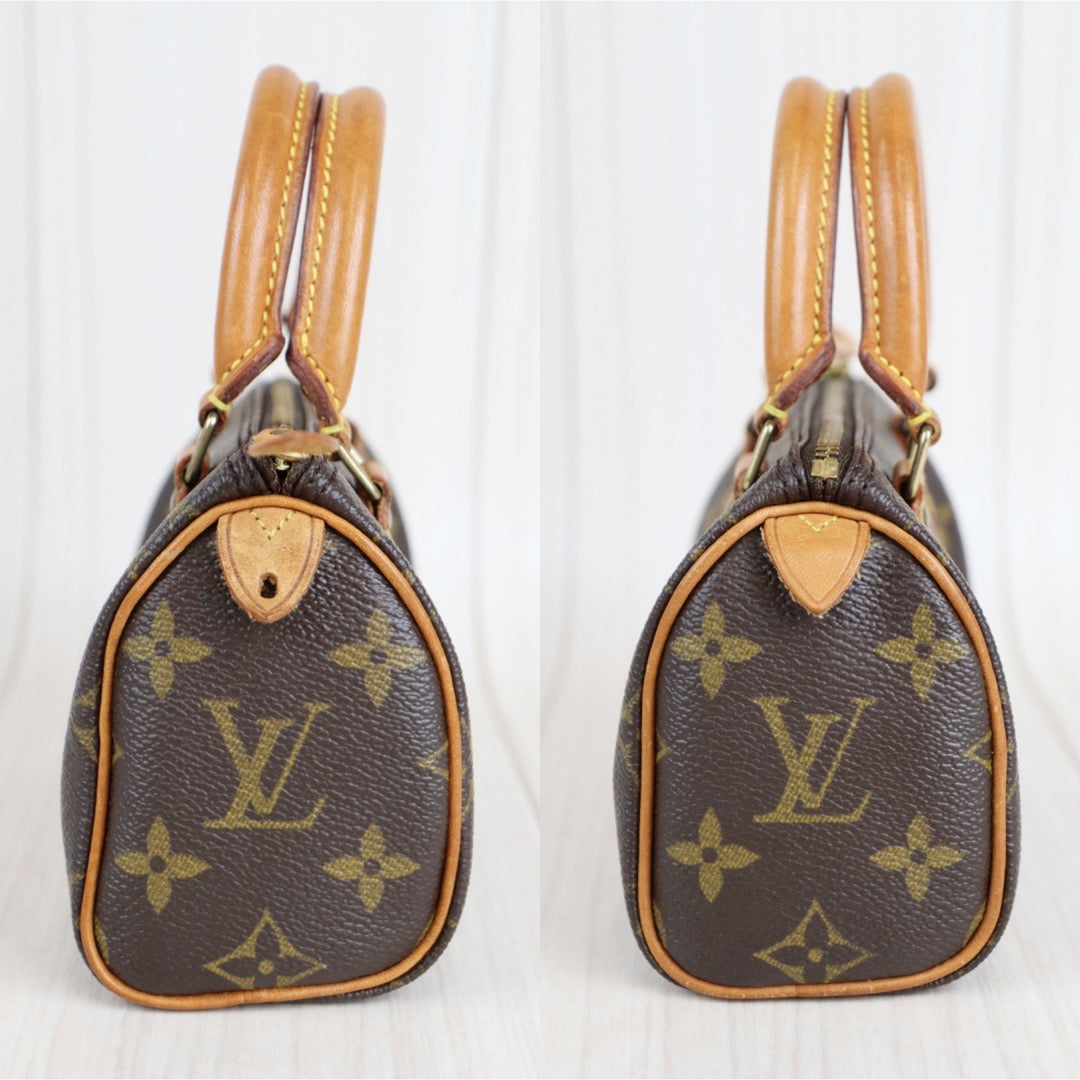 Rank AB ｜ LV Monogram Mini Speedy Handbag ｜092804