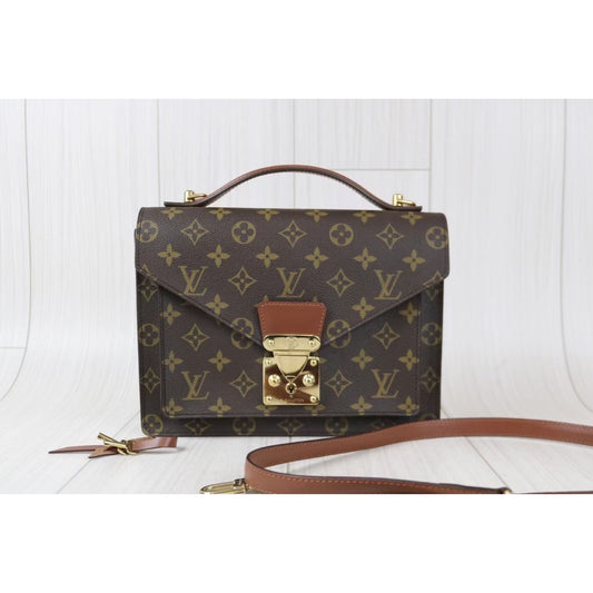 Rank AB ｜      LV Monogram Monceau26 Shoulder Bag   ｜011801