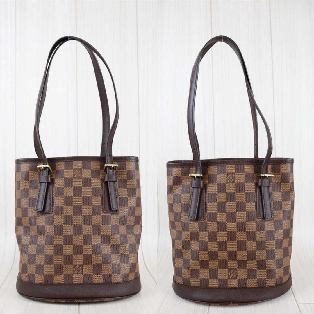 Rank A ｜ LV Damier Petit Bucket PM Tote Bag ｜22093003