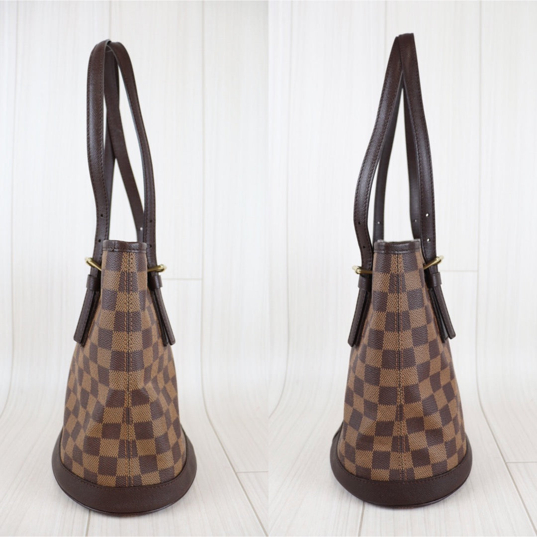 Rank A ｜ LV Damier Petit Bucket PM Tote Bag ｜22093003