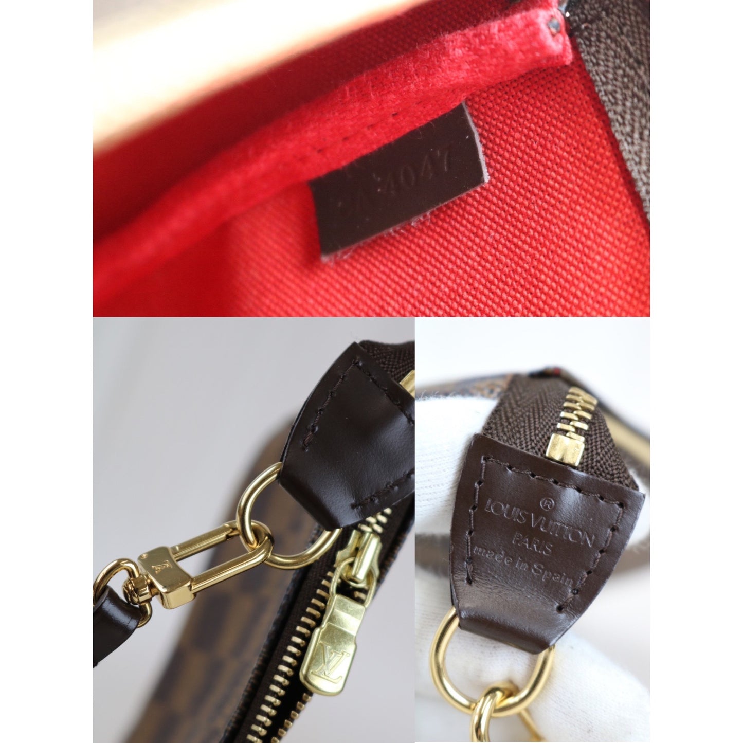 Rank SA ｜     LV  Damier Pochette Accessoires    ｜012204