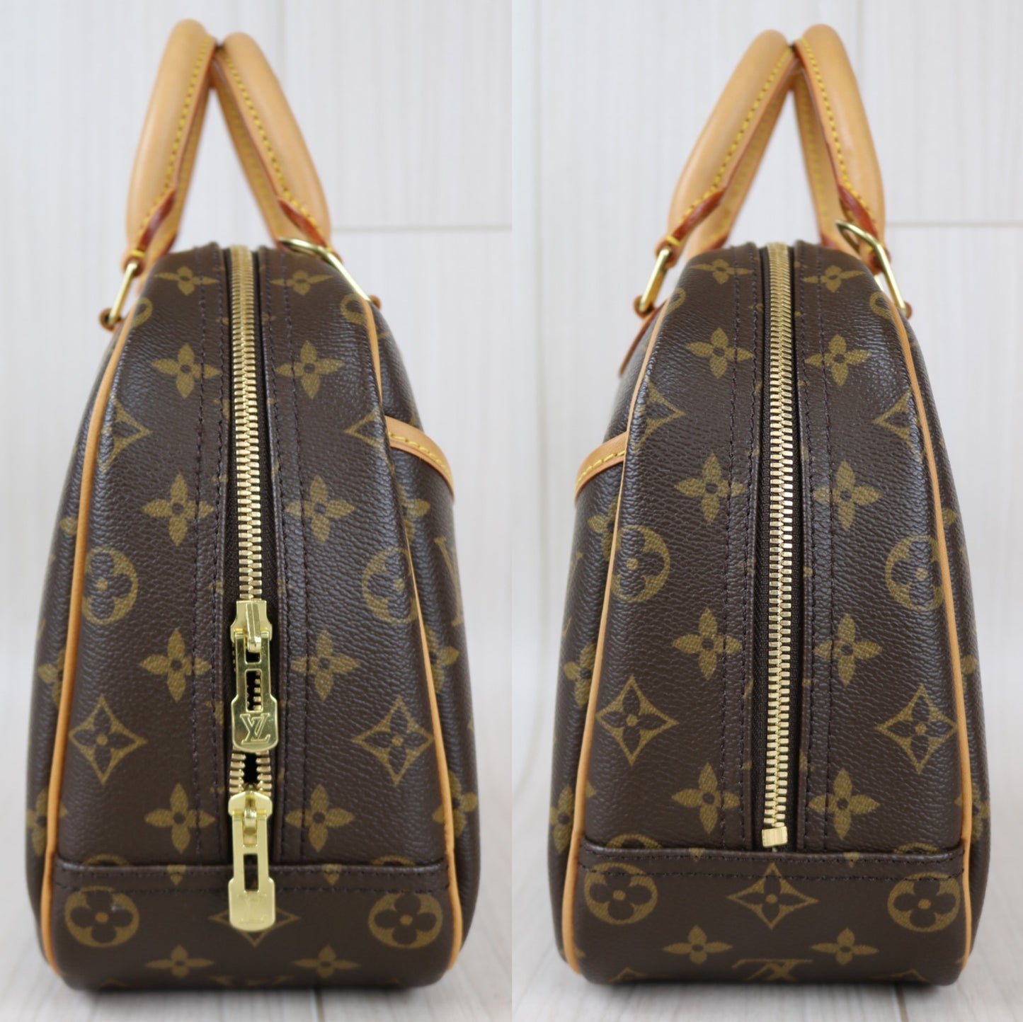 Rank A ｜LV Monogram Trouville Handbag｜012211