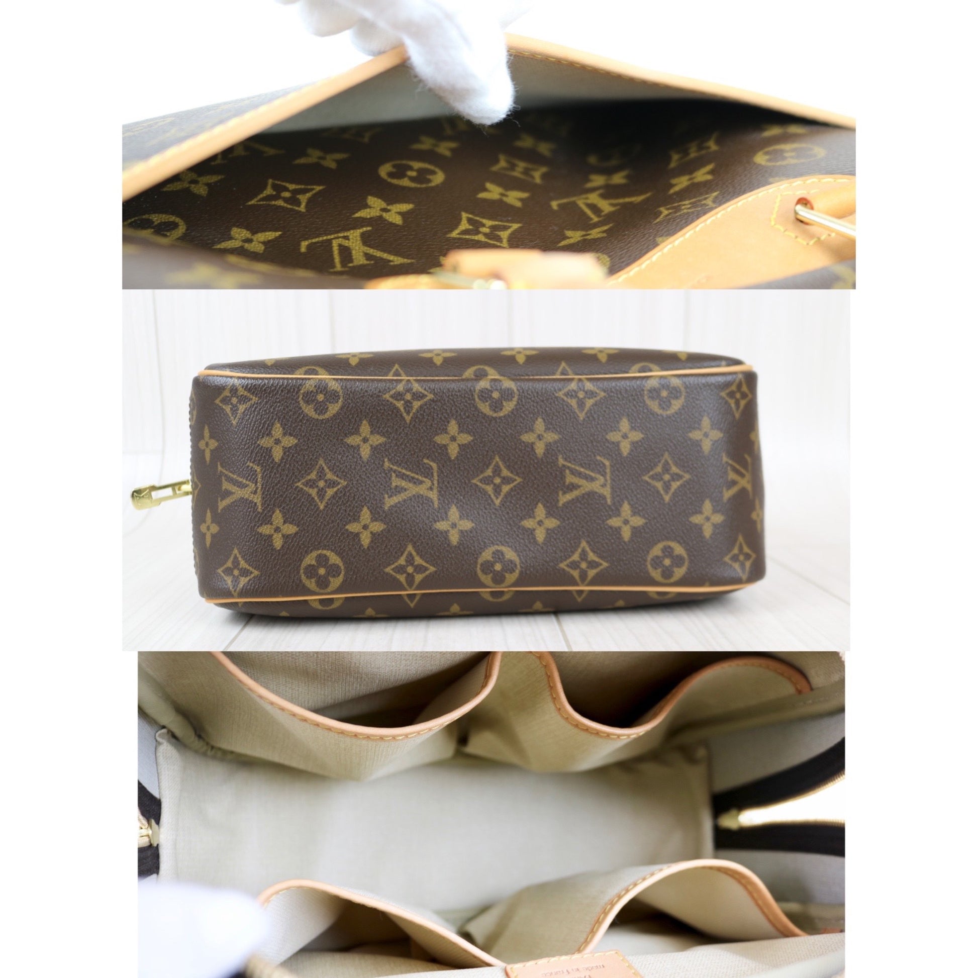 Rank A ｜LV Monogram Trouville Handbag｜012211 – BRAND GET