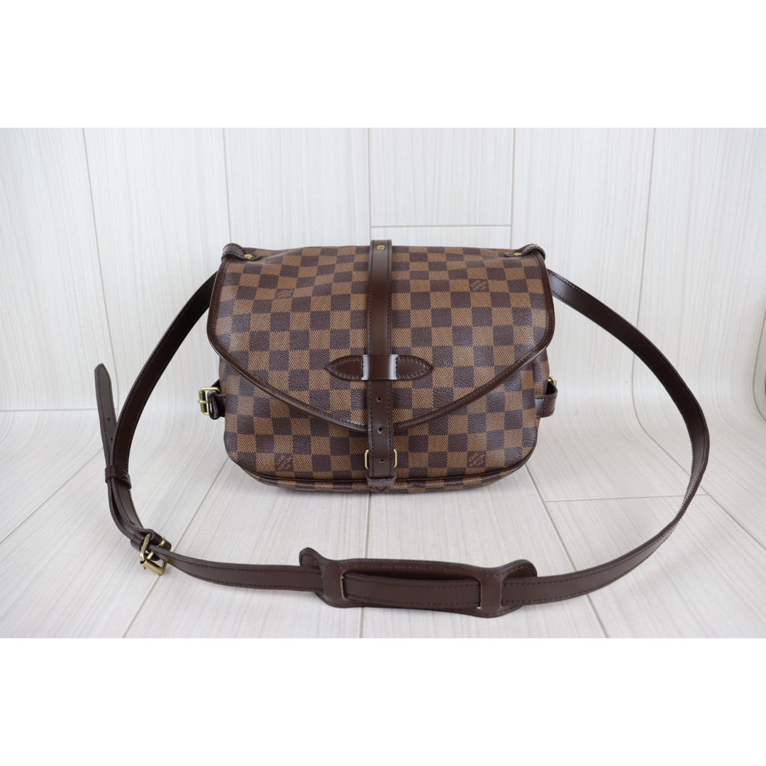 Rank A｜ LV Damier Saumur 30 Shoulder Bag｜22100706