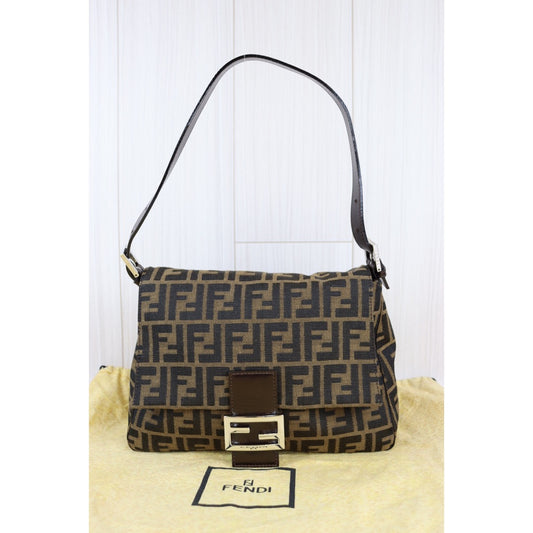 Rank SA｜ FENDI Zucca Mamma Baguette Shoulder Bag ｜22101102