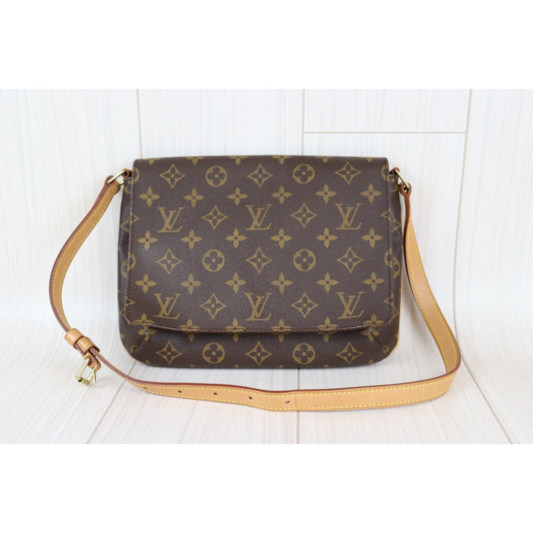 Rank A LV Monogram Musette Tango Shoulder Bag 22101303 BRAND GET