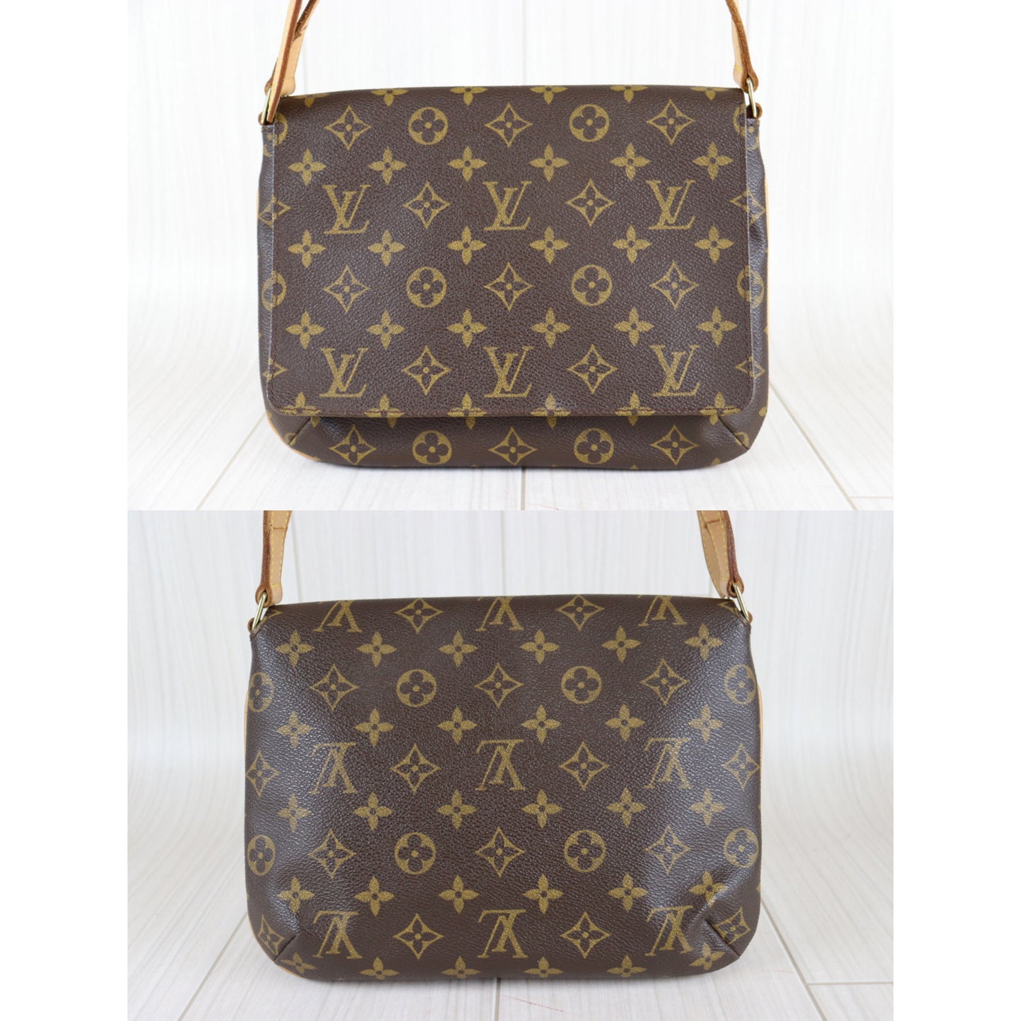 Rank AB ｜ LV Monogram Musette Tango Shoulder Bag｜090805