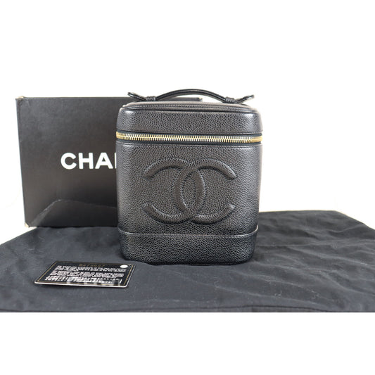 Rank SA ｜ CHANEL Caviar Skin Vanity Handbag ｜090902