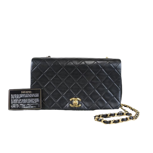 Rank A ｜ CHANEL Vintage Matrasse Lamb Skin Chain Shoulder Bag ｜021506