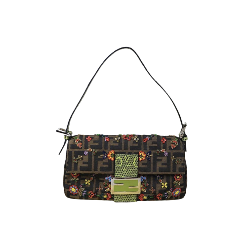 Rank SA ｜      FENDI Zucca Mamma Baguette Shoulder Bag     ｜082601