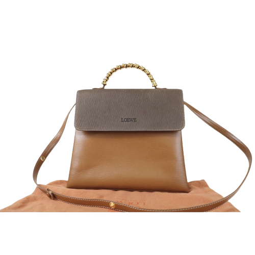 Rank A   ｜ Loewe Belasquez Twist Handbag Shoulder Bag ｜070301