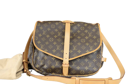 Rank A｜ LV Monogram Saumur GM Shoulder Bag｜030902