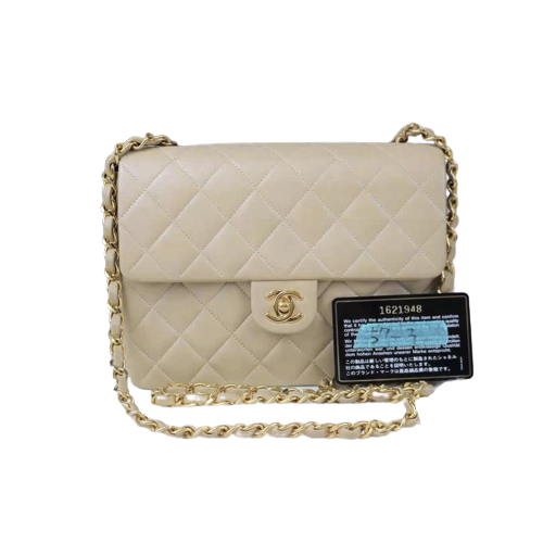 Rank A ｜    CHANEL Matrasse Lamb SkinDouble Flap Double Chain Bag    ｜092405