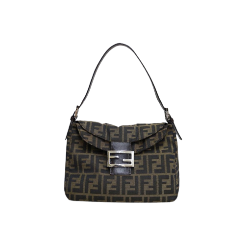 Rank A ｜     Fendi Zucca Pattern Semi Shoulder Bag    ｜092603