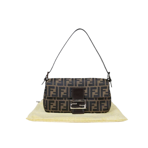 Rank SA ｜  FENDI Zucca Mamma Baguette Shoulder Bag  ｜091307