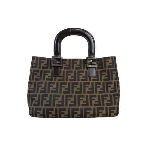 Rank A ｜ FENDI Zucca Mamma Baguette HandBag ｜021403