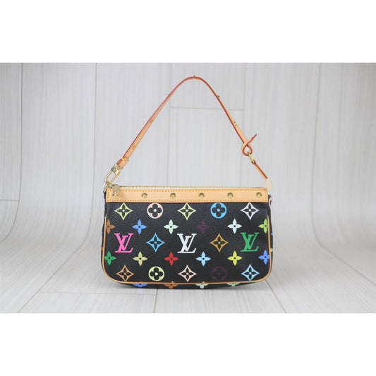 Rank A ｜       LV Monogram Multicolor Pochette Accessoires    ｜090902