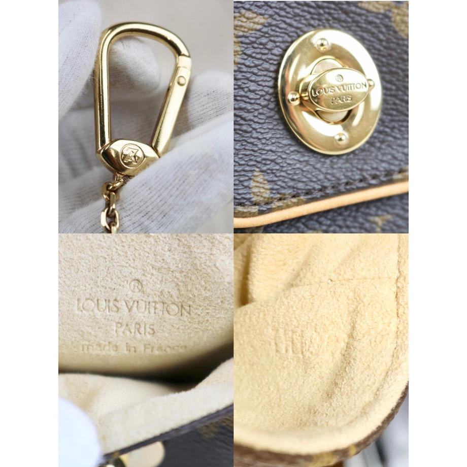 Rank A ｜       LV Monogram Pochette Turum Key Ring Pouch    ｜091609