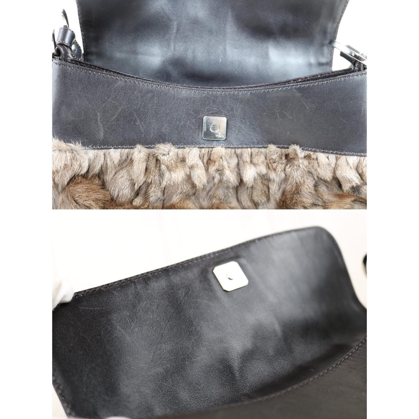 Rank A｜  FENDI Mink Mamma bucket Shoulder Bag ｜031906