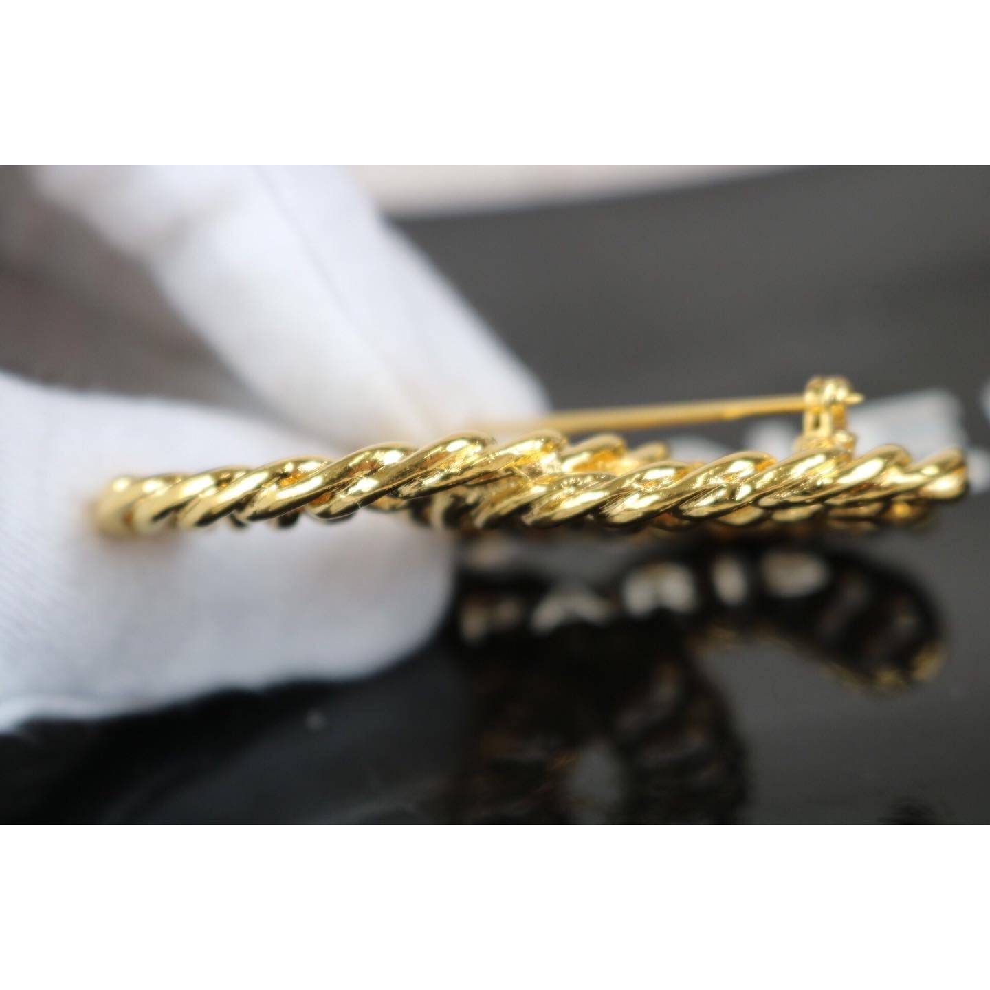 Rank SA ｜ CHANEL Coco Mark Brooch 18k Gold Plated ｜101901