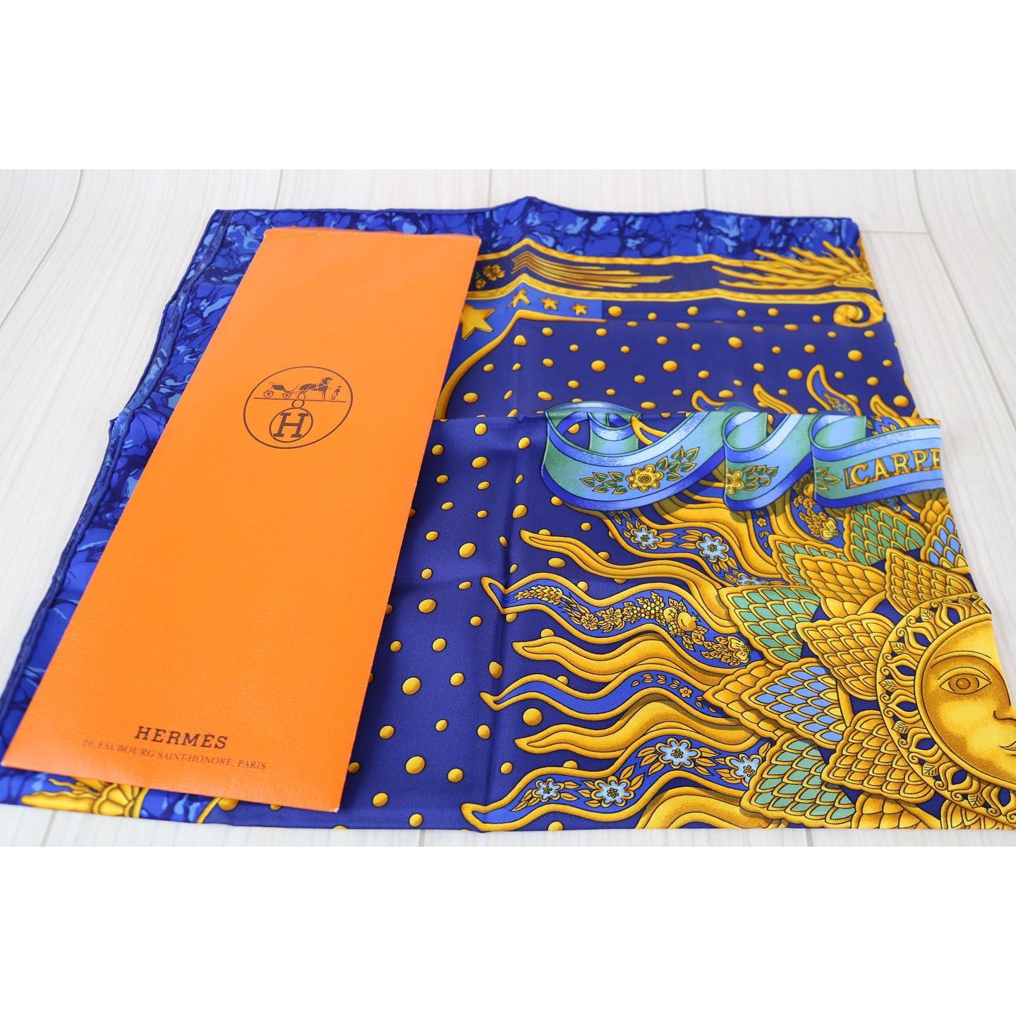 Rank SA ｜ HERMES Scarf 90*90 ｜080302