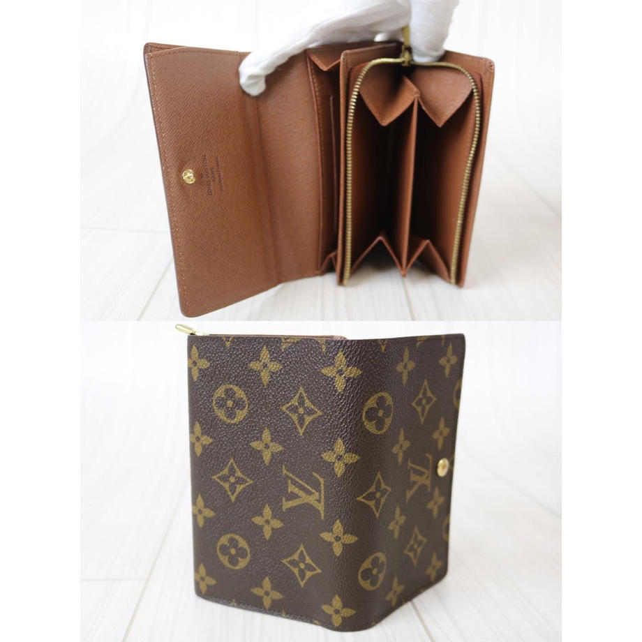 Rank A ｜    LV Monogram Porto Monevier Tresor Wallet    ｜081702