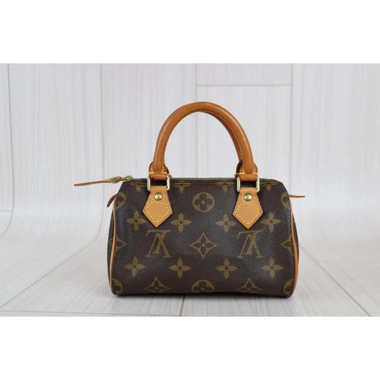 Rank A ｜    LV Monogram Mini Speedy Handbag   ｜012608