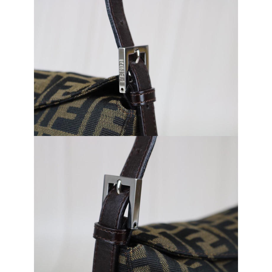 Rank A ｜     Fendi Zucca Pattern Semi Shoulder Bag    ｜092603