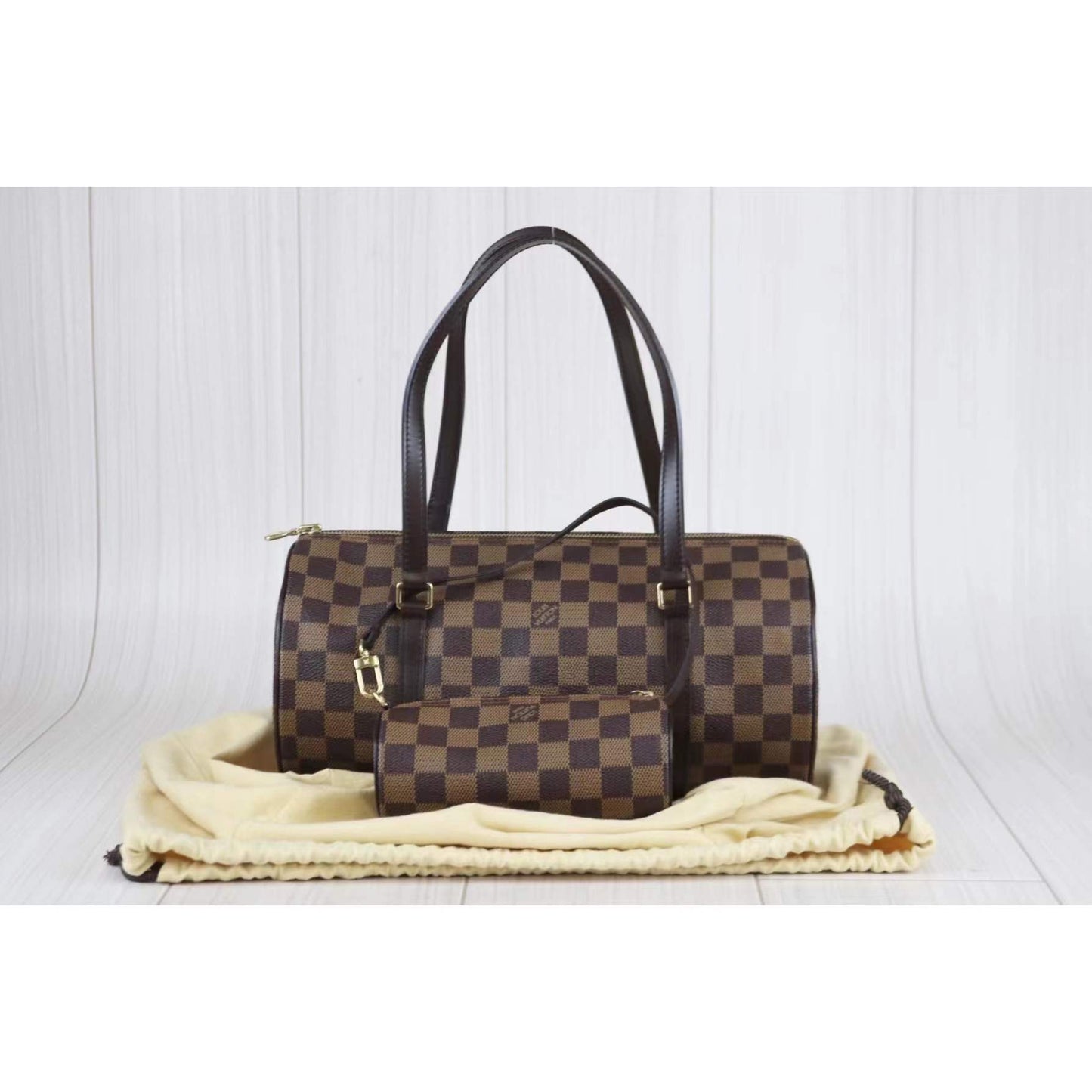 Rank A ｜  LV Damier Papillon 30 Handbag ｜012709