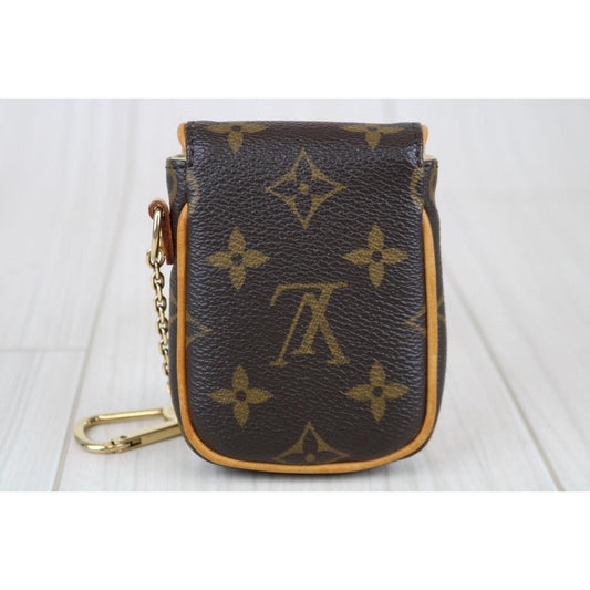 Rank A ｜       LV Monogram Pochette Turum Key Ring Pouch    ｜091609