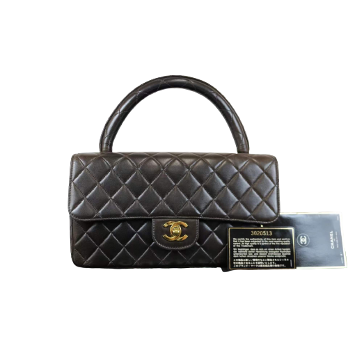 Rank AB ｜ CHANEL Vintage Matrasse COCO Handbag ｜031803