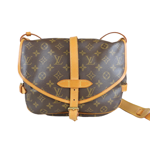 W-Rank A ｜ LV Monogram Saumur MM Shoulder Bag