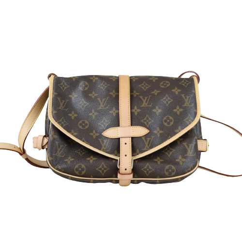 W-Rank SA ｜ LV Monogram Saumur MM Shoulder Bag｜060706