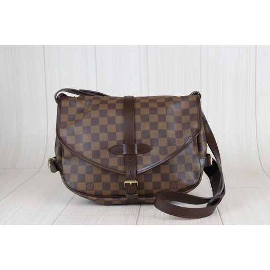 Rank A｜ LV Damier Saumur 30 Shoulder Bag｜23020809