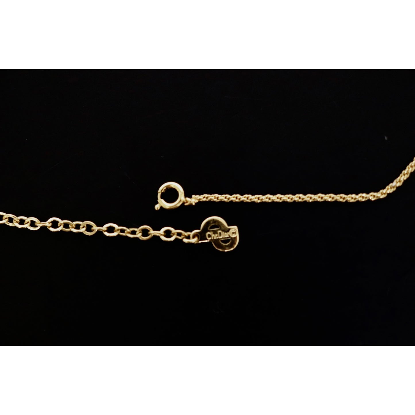 Rank SA ｜ Dior CD Necklace 18k Gold Plated ｜090307