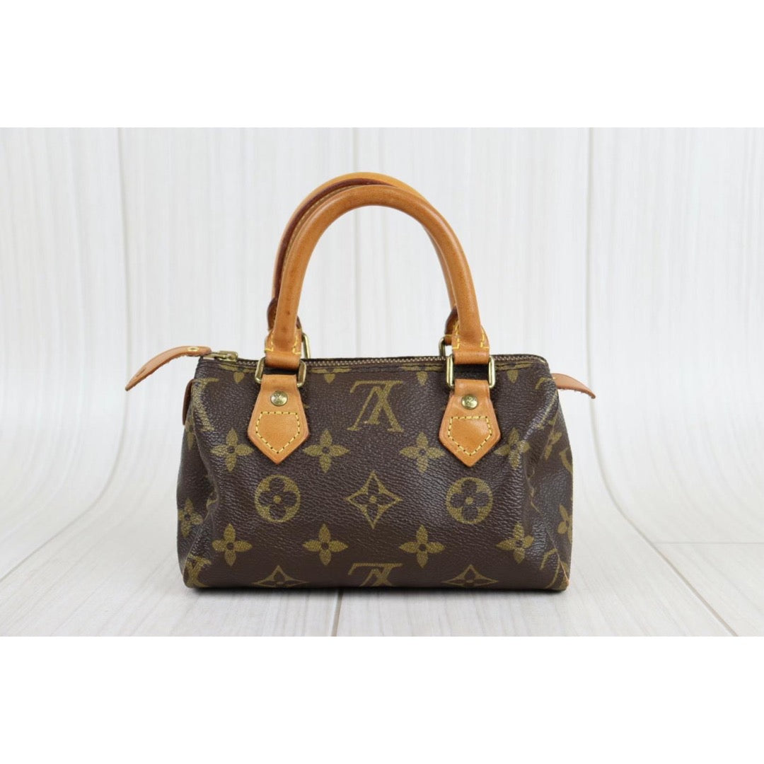 Rank AB ｜ LV Monogram Mini Speedy Handbag ｜22111403